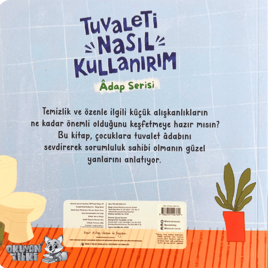 Tuvaleti Nasıl Kullanırım - Adap Serisi (2+ Yaş)