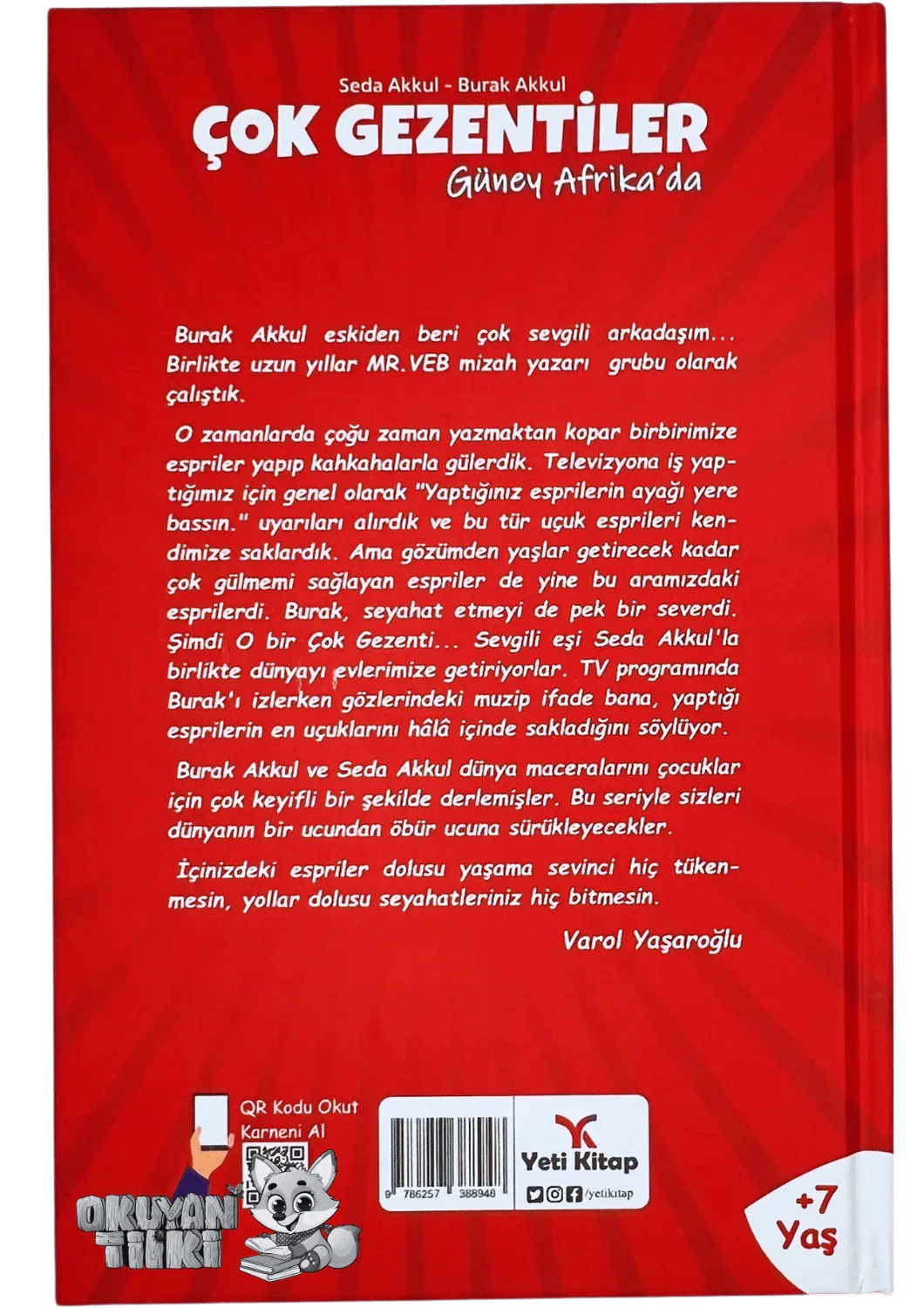 Çok Gezentiler - Güney Afrika (7+ Yaş) - Okuyan Tilki