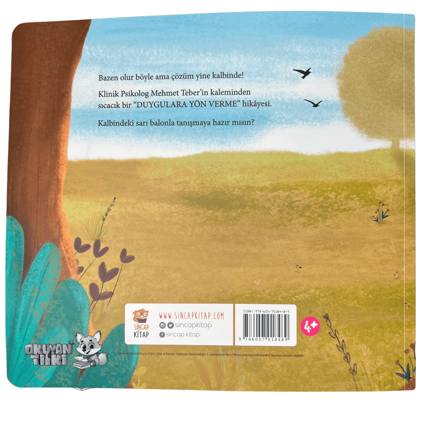 Bazen Olur Böyle – Biraz Üzüldüm Sanki (4+ Yaş) - Okuyan Tilki