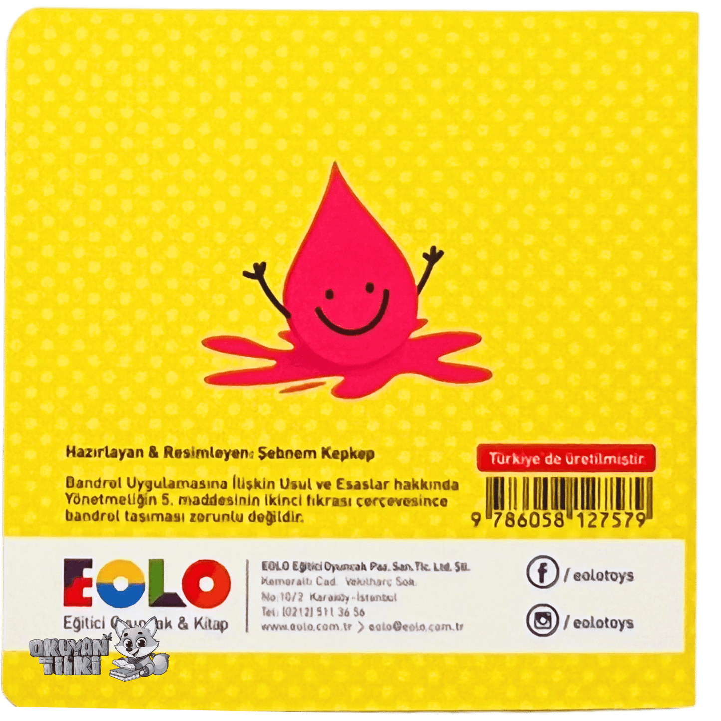 Minik Kitaplar - Renkler (1+ Yaş) - Okuyan Tilki