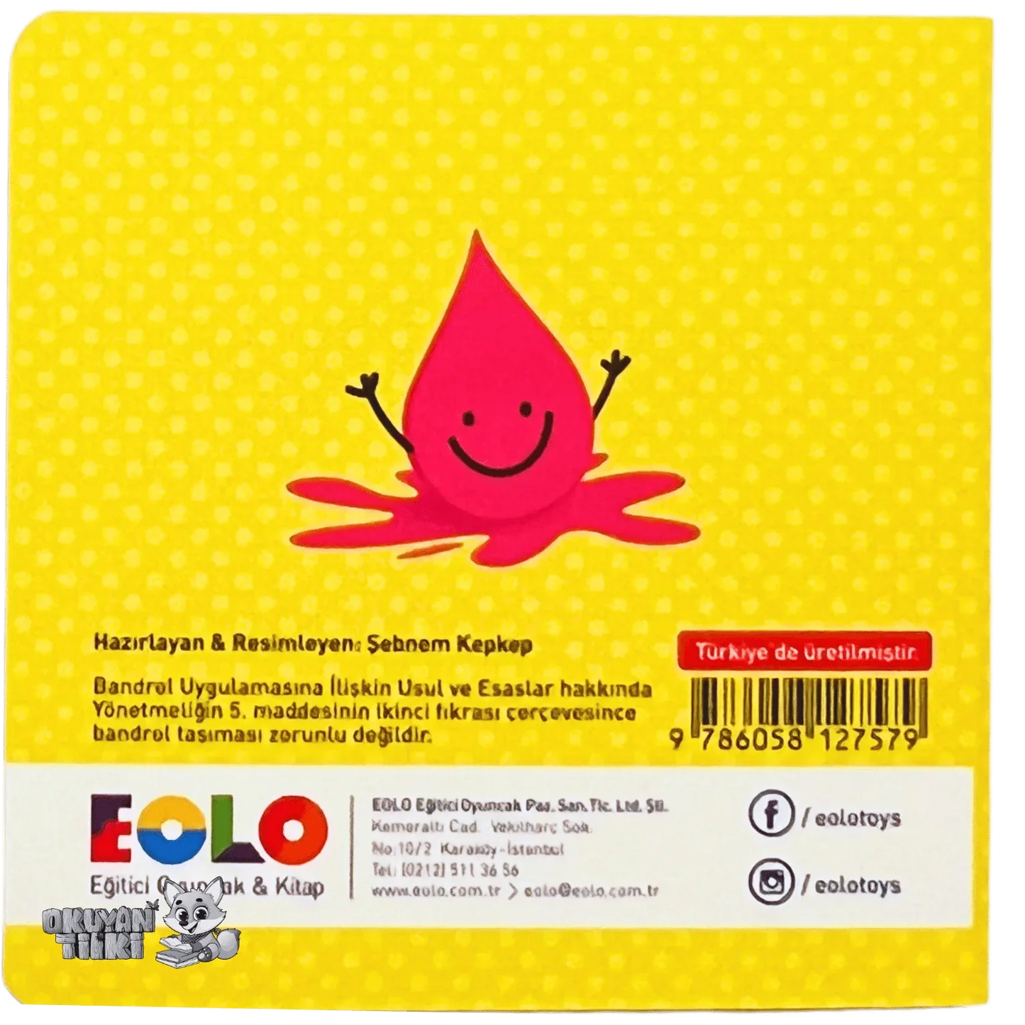 Minik Kitaplar - Renkler (1+ Yaş) - Okuyan Tilki