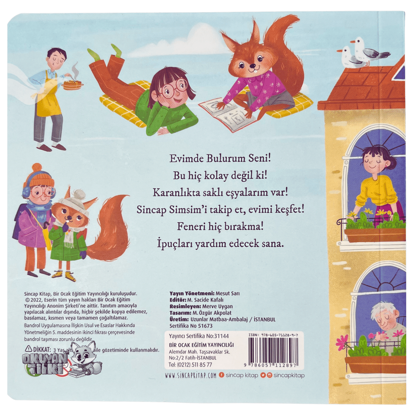 Bulurum Seni Evimde – Fenerli Kitap (1+ Yaş) - Okuyan Tilki