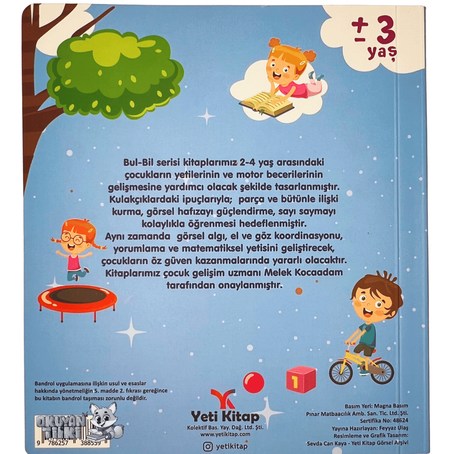 Bul-Bil Sayılar (2-4 Yaş) - Okuyan Tilki