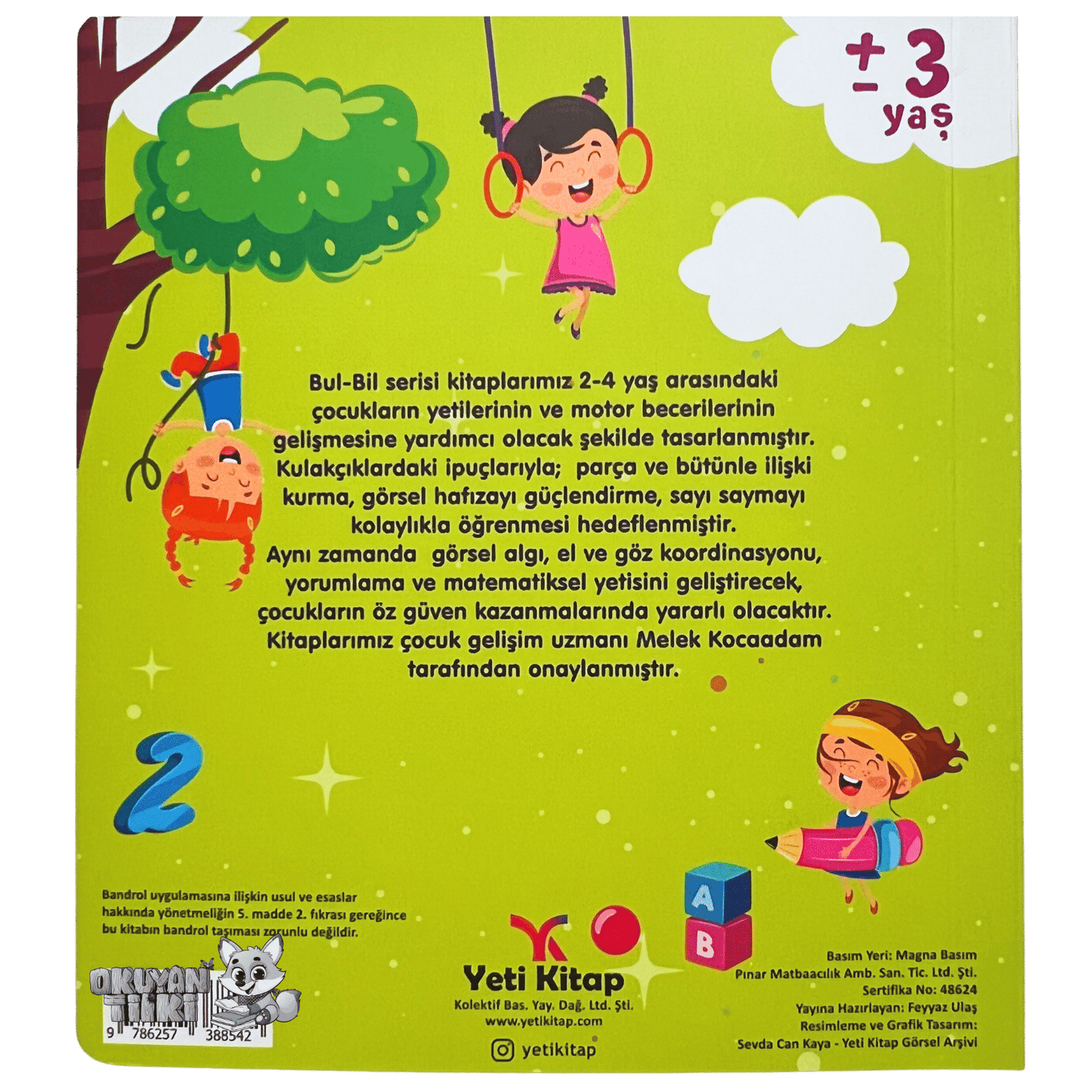 Bul-Bil Kelimeler (2-4 Yaş) - Okuyan Tilki