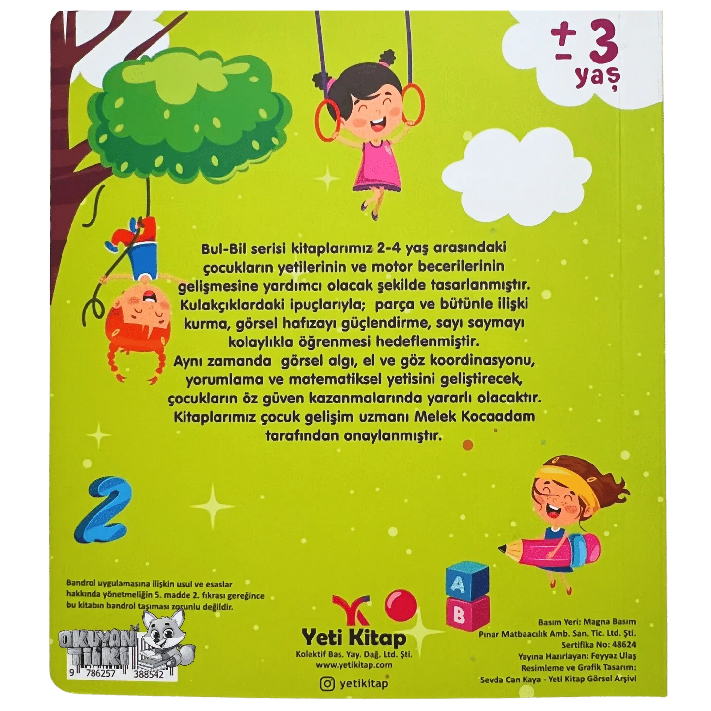 Bul-Bil Kelimeler (2-4 Yaş) - Okuyan Tilki