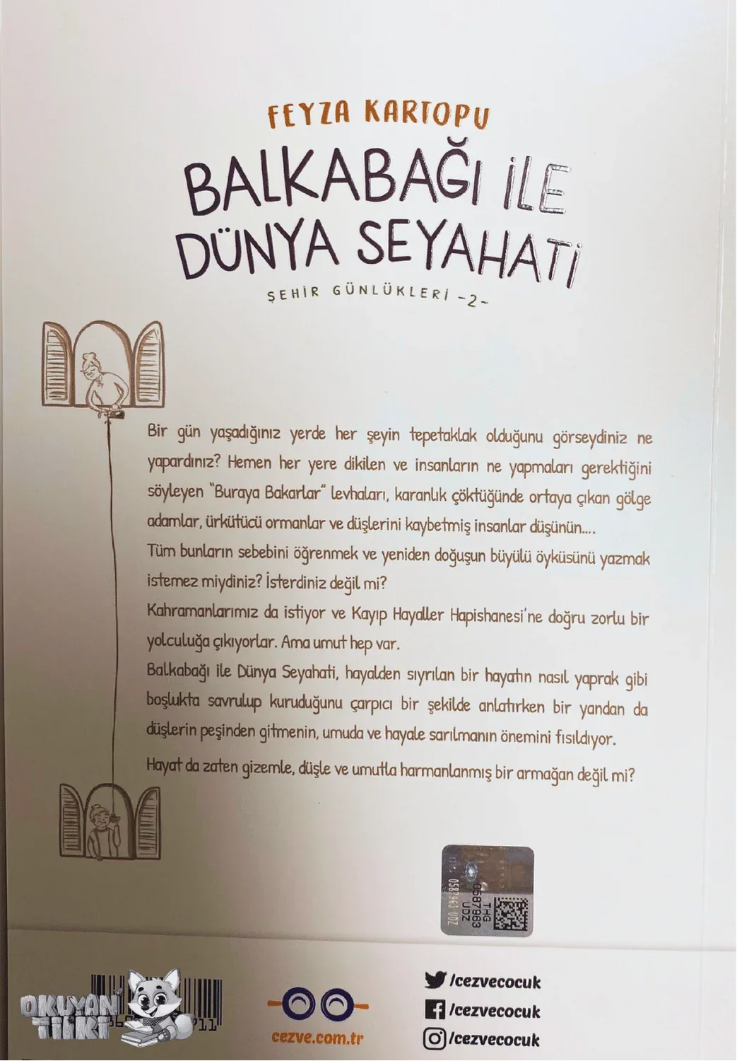 Balkabağı ile Dünya Seyahati - Şehir Günlükleri 2 (8+ Yaş) - Okuyan Tilki