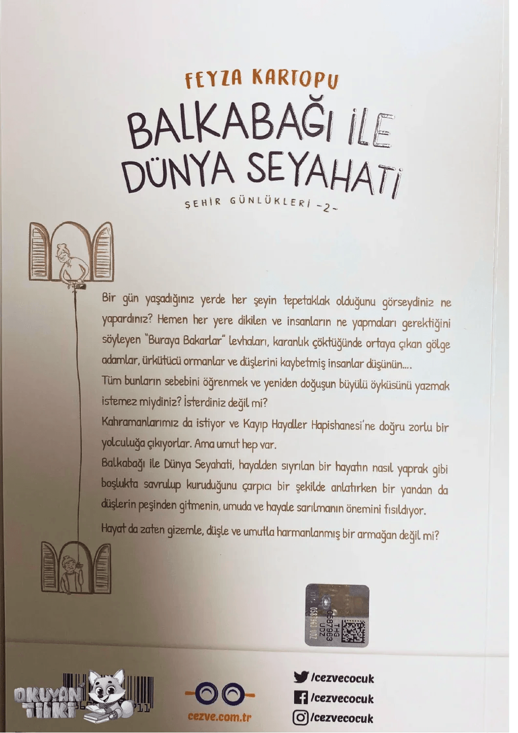 Balkabağı ile Dünya Seyahati - Şehir Günlükleri 2 (8+ Yaş) - Okuyan Tilki
