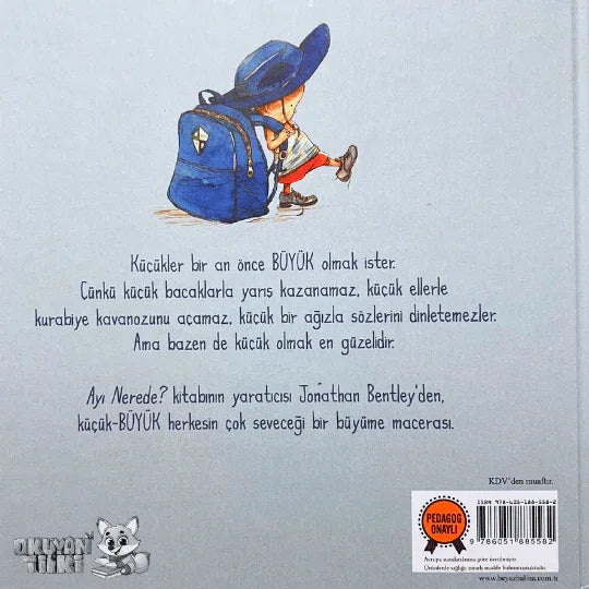 Küçük Dev - Organik Kitap (4+ Yaş) - Okuyan Tilki