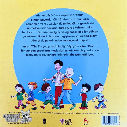 Büyüyünce Ne Olsam? (6+ Yaş) - Okuyan Tilki