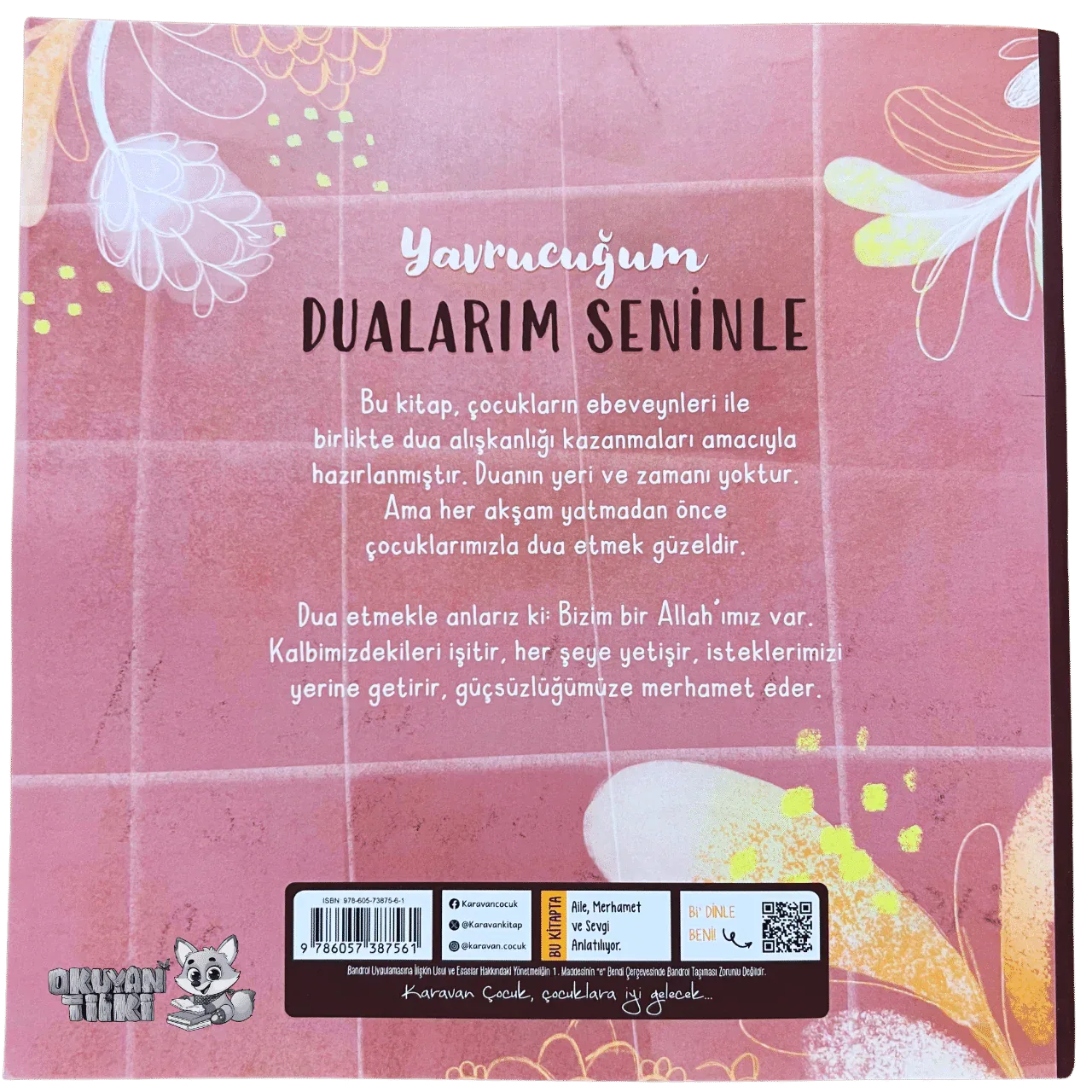 Yavrucuğum Dualarım Seninle (4+ Yaş) - Okuyan Tilki