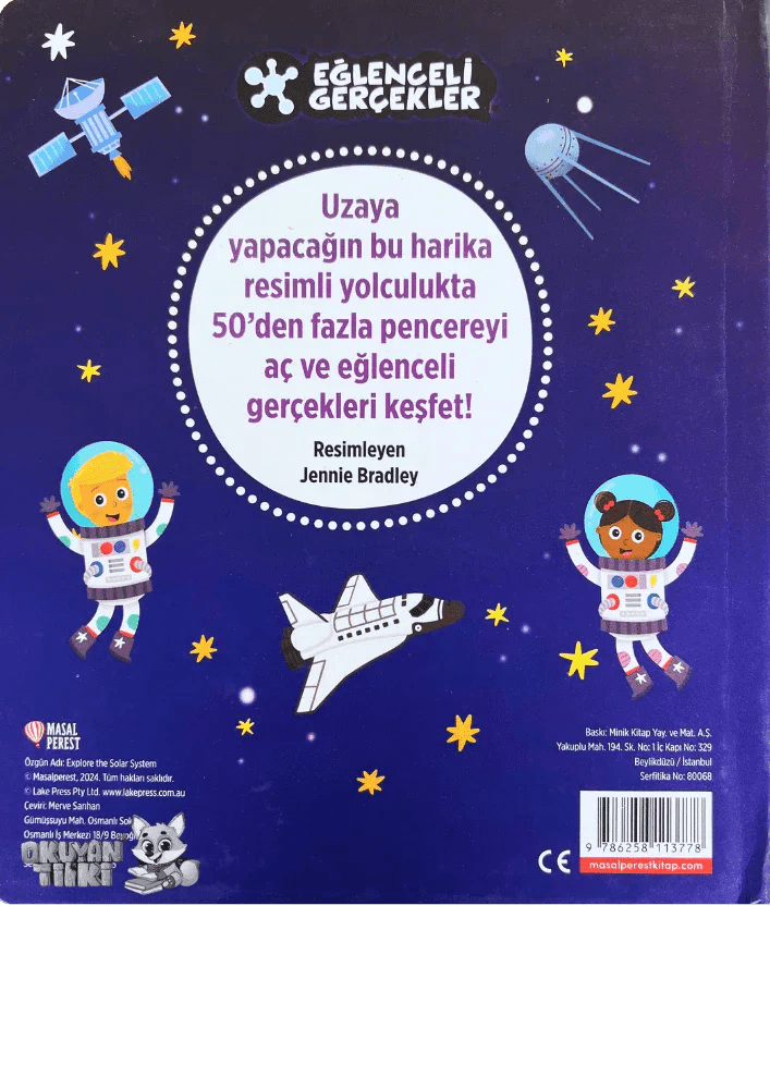 Keşif Zamanı: Güneş Sistemi - Eğlenceli Gerçekler (3+ Yaş) - Okuyan Tilki