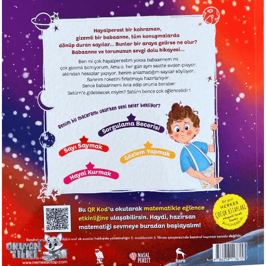 Babaannem Bir Astronot Mu? (3+ Yaş) - Okuyan Tilki