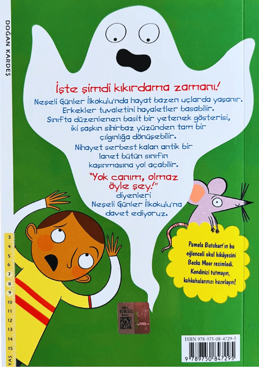 Neşeli Günler İlkokulu – Tuvaletteki Hayalet (7+ Yaş) - Okuyan Tilki