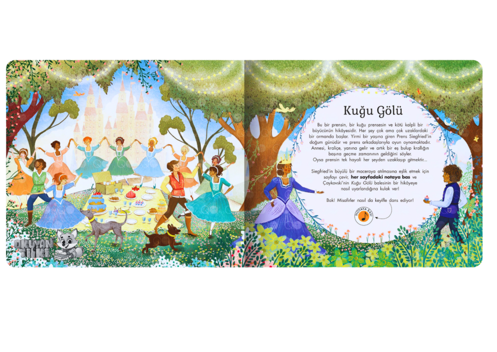 Hikâye Orkestrası – Kuğu Gölü (4+ Yaş, Soundbuch)