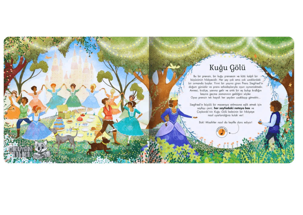Hikâye Orkestrası – Kuğu Gölü (4+ Yaş, Soundbuch) - Okuyan Tilki