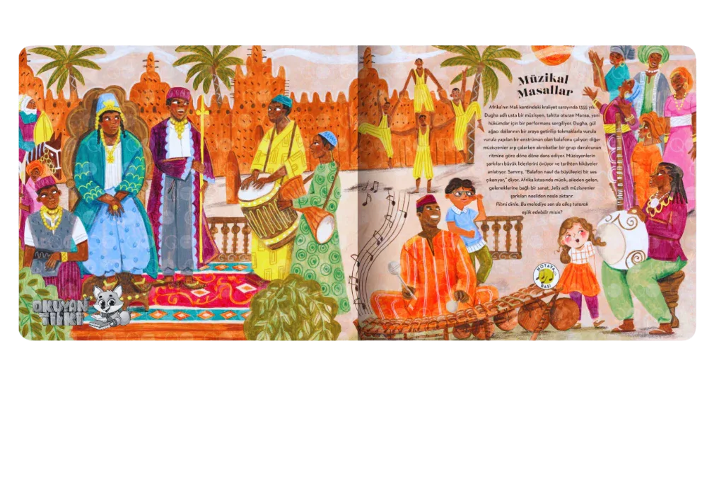 Hikâye Orkestrası – Dünyanın Tüm Müzikleri (4+ Yaş, Soundbuch) - Okuyan Tilki
