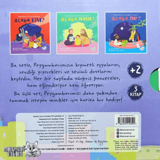 Peygamberimizin Sevdikleri (3 Kitap, 2+ Yaş) - Okuyan Tilki