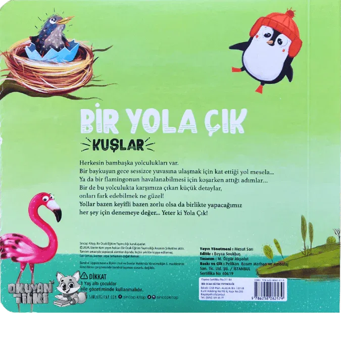 Bir Yola Çık - Kuşlar (1+ Yaş) - Okuyan Tilki