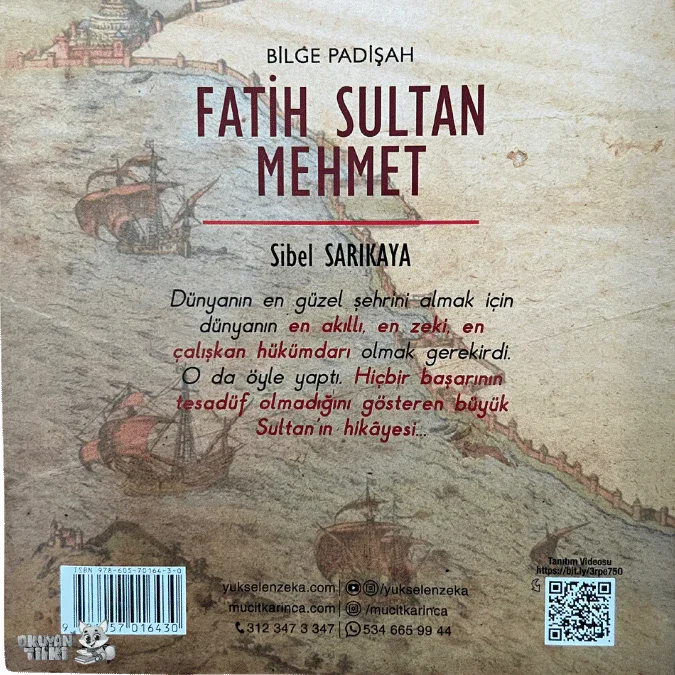Okumayı Sevdiren Kahramanlar - Fatih Sultan Mehmet (6+ Yaş) - Okuyan Tilki