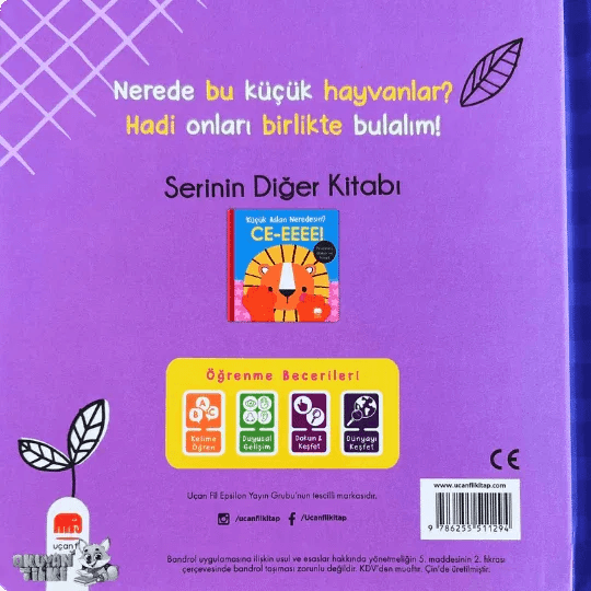 Ce-eeee!-Küçük Köpek Nerdesin? (0+ Yaş) - Okuyan Tilki