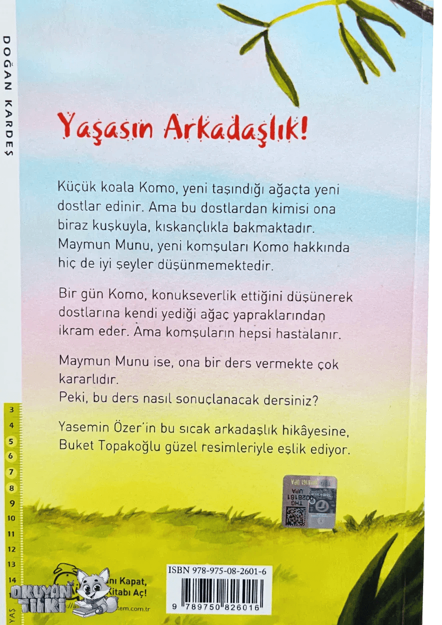 Yeni Komşumuz Komo (5+ Yaş) - Okuyan Tilki