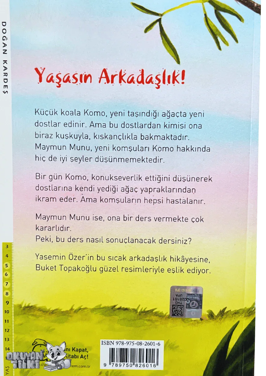 Yeni Komşumuz Komo (5+ Yaş) - Okuyan Tilki