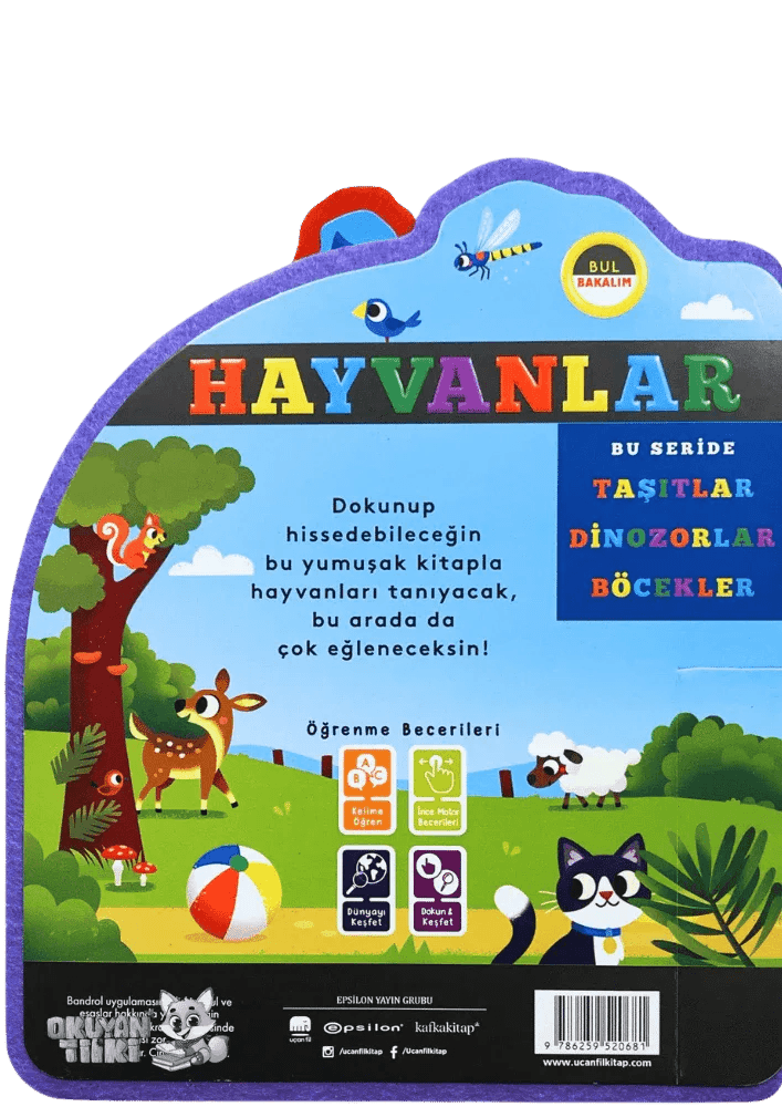 Bul bakalım - Hayvanlar (1+ Yaş) - Okuyan Tilki