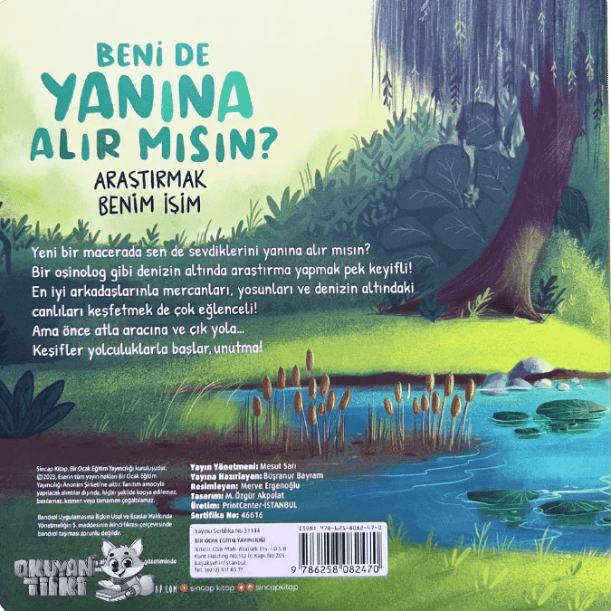 Beni de Yanına Alır mısın? Araştırmak Benim İşim (1+ Yaş) - Okuyan Tilki