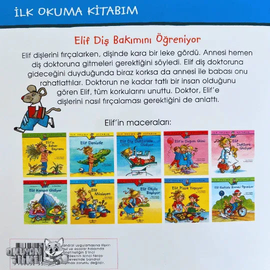 Elif Diş Bakımını Öğreniyor (5+ Yaş) - Okuyan Tilki