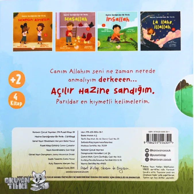 Hazine Sandığı 2 (4 Kitap, 2+ Yaş) - Okuyan Tilki
