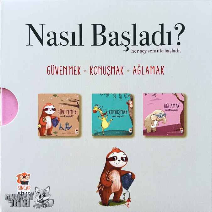 Nasıl Başladı (1) - Her Şey Seninle Başladı Seti (3 Kitap, 1+ Yaş)