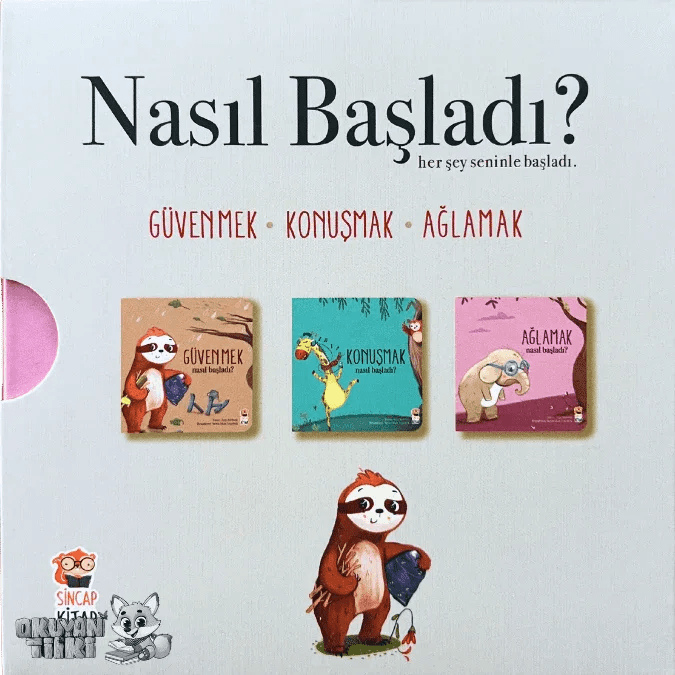 Nasıl Başladı (1) - Her Şey Seninle Başladı Seti (3 Kitap, 1+ Yaş) - Okuyan Tilki