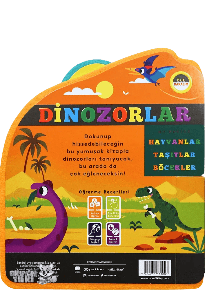 Bul bakalım - Dinozorlar (1+ Yaş) - Okuyan Tilki