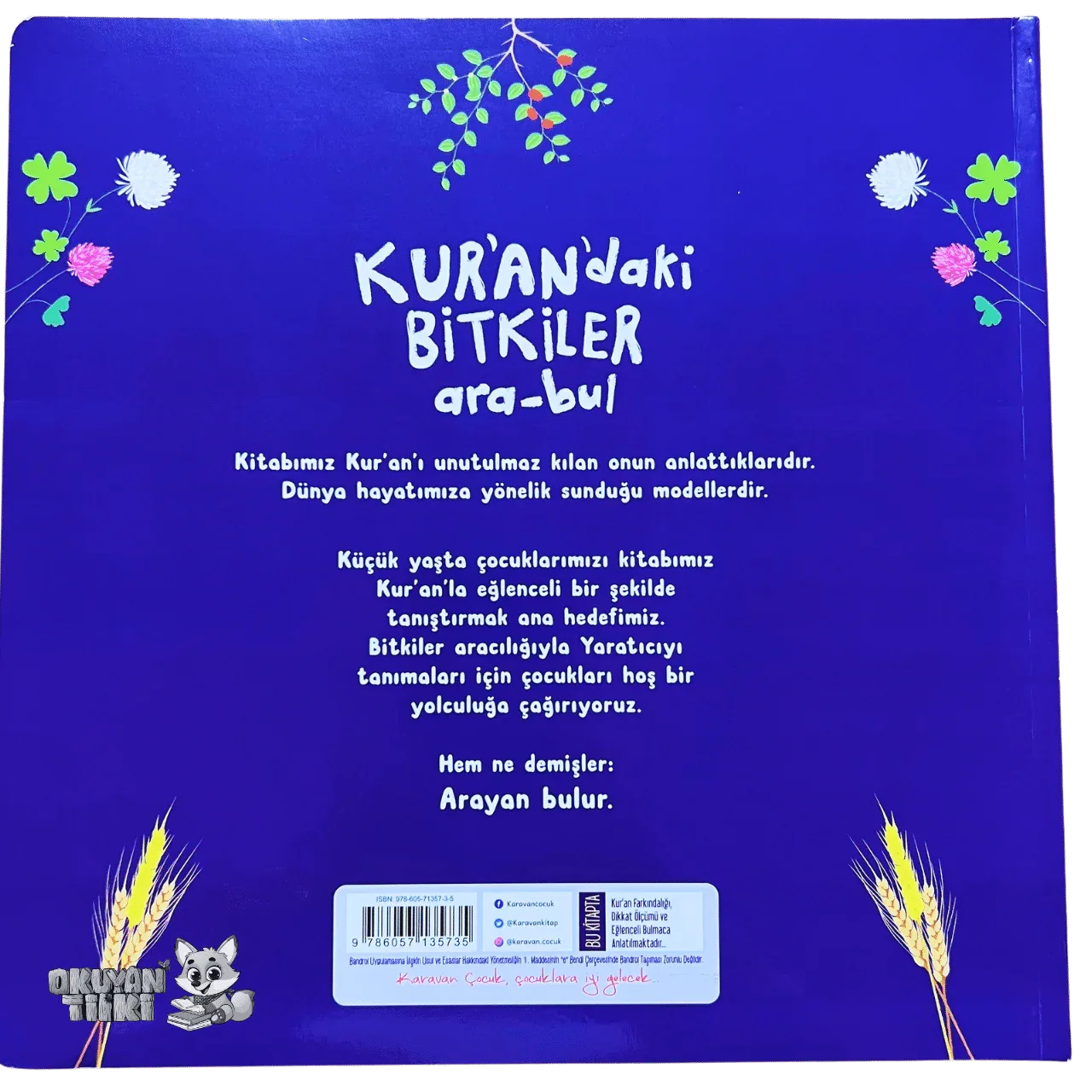Kur’an'daki Bitkiler Ara-Bul (4+ Yaş) - Okuyan Tilki