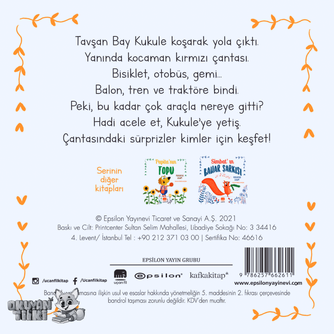 Bay Kukule’nin Çantası (1+ Yaş)