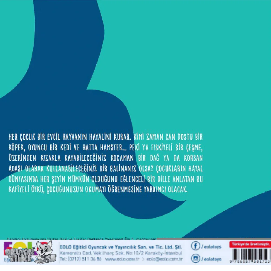 Bir Balinam Olsa (2-5 Yaş) - Okuyan Tilki