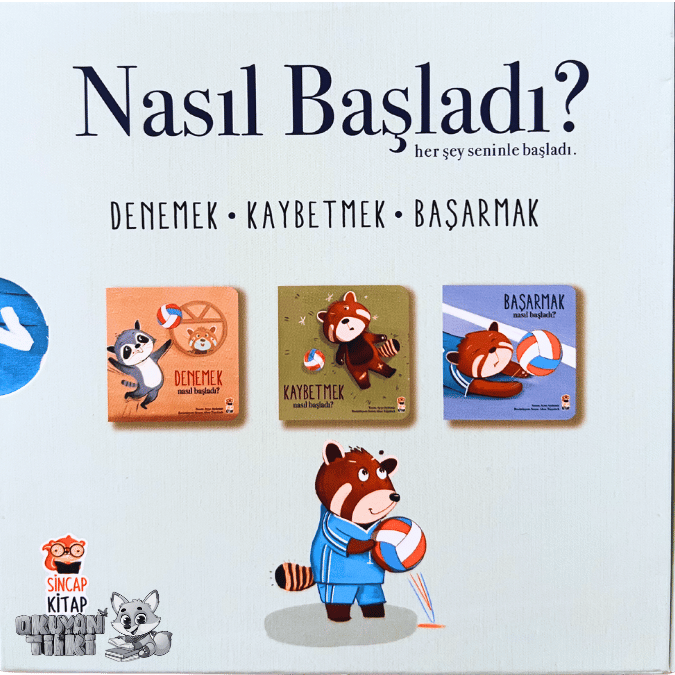 Nasıl Başladı (2) - Her Şey Seninle Başladı Seti (3 Kitap, 1+ Yaş)