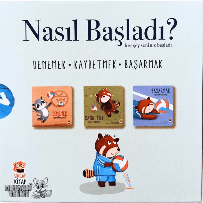 Nasıl Başladı (2) - Her Şey Seninle Başladı Seti (3 Kitap, 1+ Yaş) - Okuyan Tilki