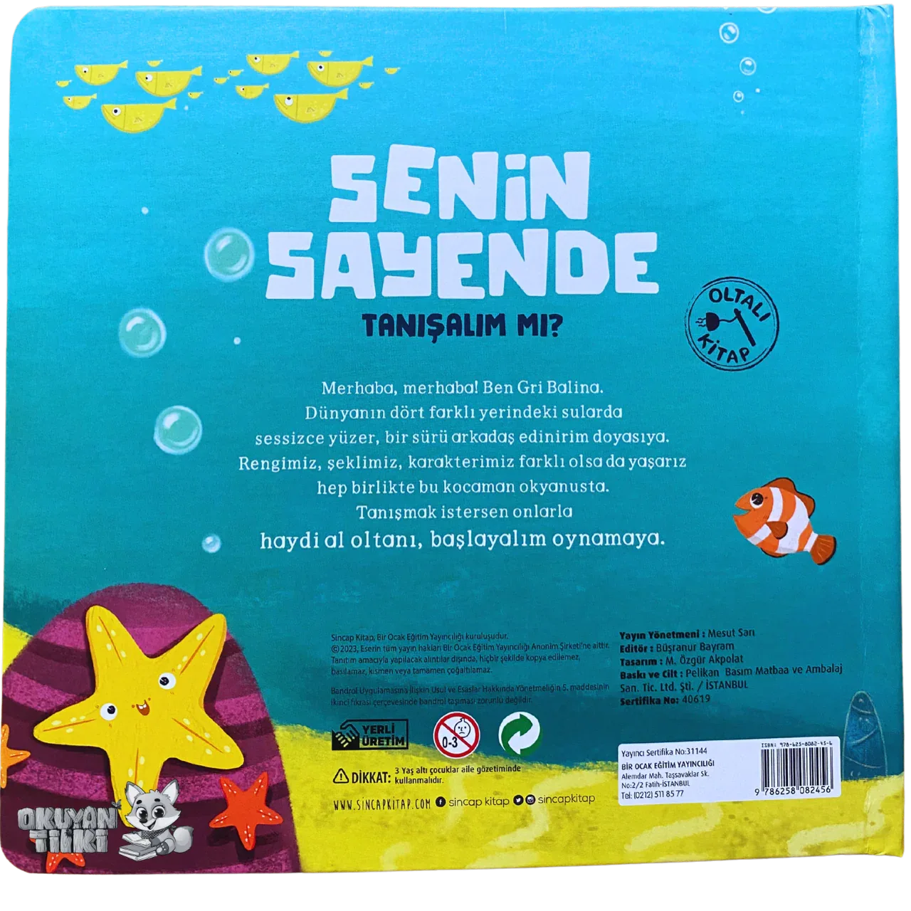 Senin Sayende – Tanışalım mı? (Oltalı Kitap, 1+ Yaş) - Okuyan Tilki