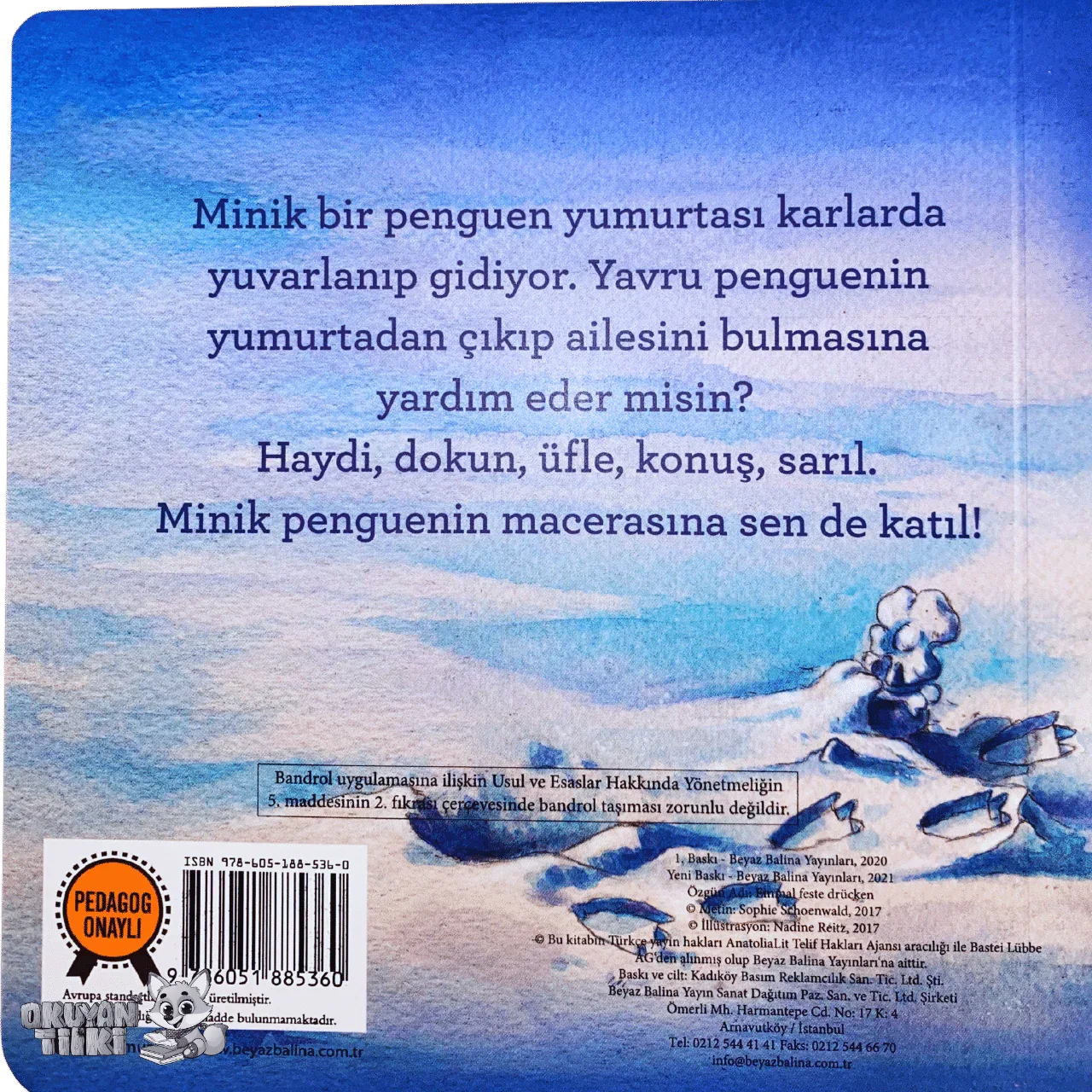 Bana Sarılır mısın? (1+ Yaş) - Okuyan Tilki