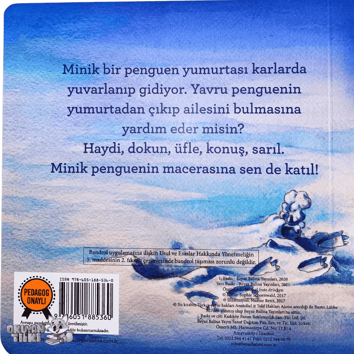 Bana Sarılır mısın? (1+ Yaş) - Okuyan Tilki