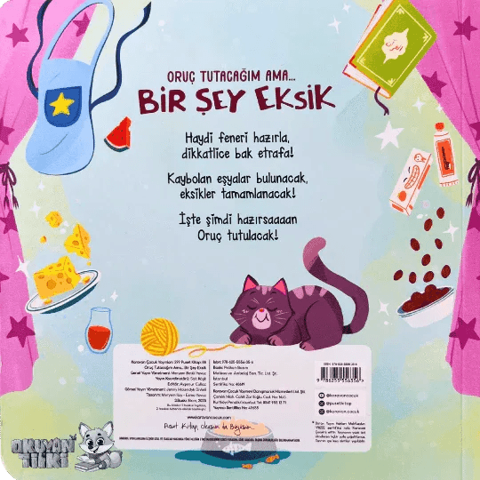 Oruç Tutacağım Ama Bir Şey Eksik (1+ Yaş) - Okuyan Tilki