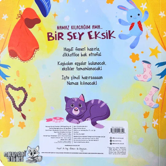 Namaz Kılacağım Ama Bir Şey Eksik (1+ Yaş) - Okuyan Tilki