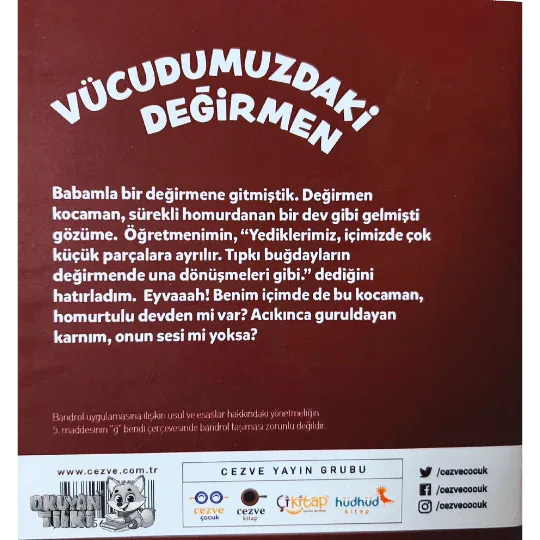Vücudumuzdaki Değirmen (3+ Yaş) - Okuyan Tilki