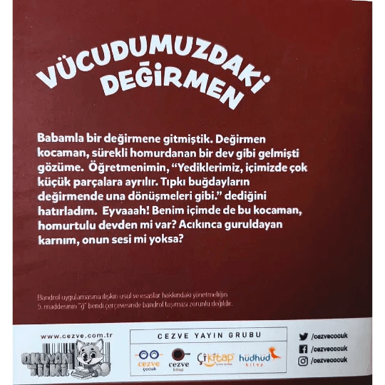 Vücudumuzdaki Değirmen (3+ Yaş) - Okuyan Tilki