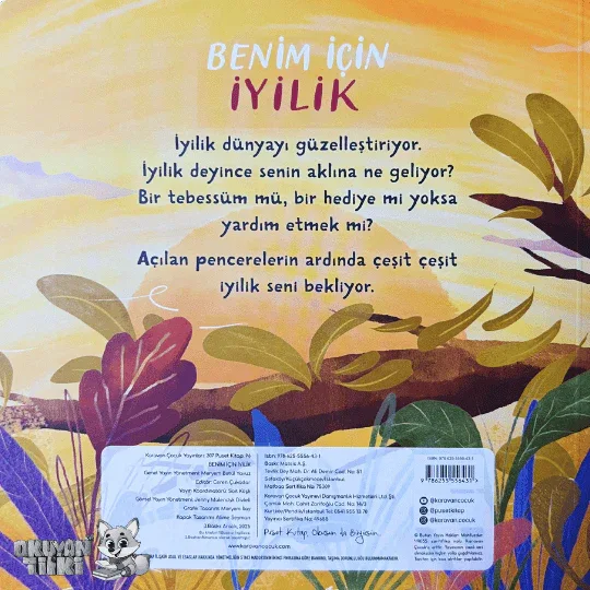 Benim İçin İyilik (1+ Yaş) - Okuyan Tilki