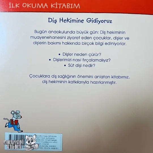 Diş Hekimine Gidiyoruz (5+ Yaş) - Okuyan Tilki