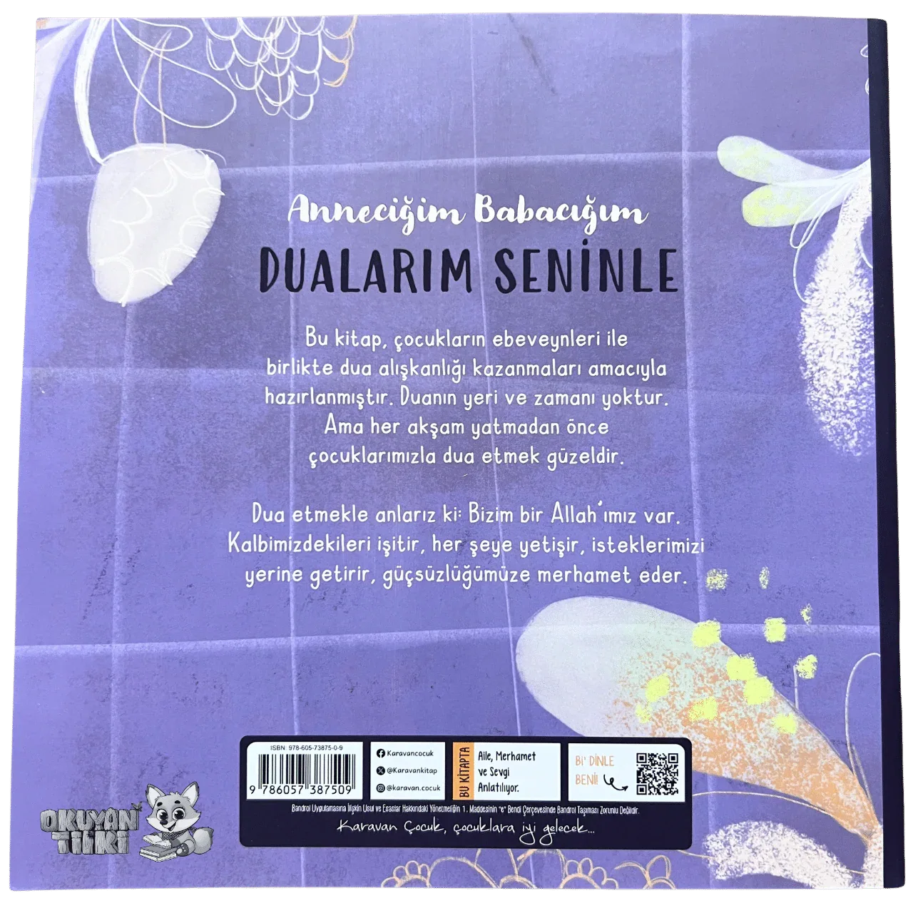 Anneciğim Babacığım Dualarım Seninle (4+ Yaş) - Okuyan Tilki