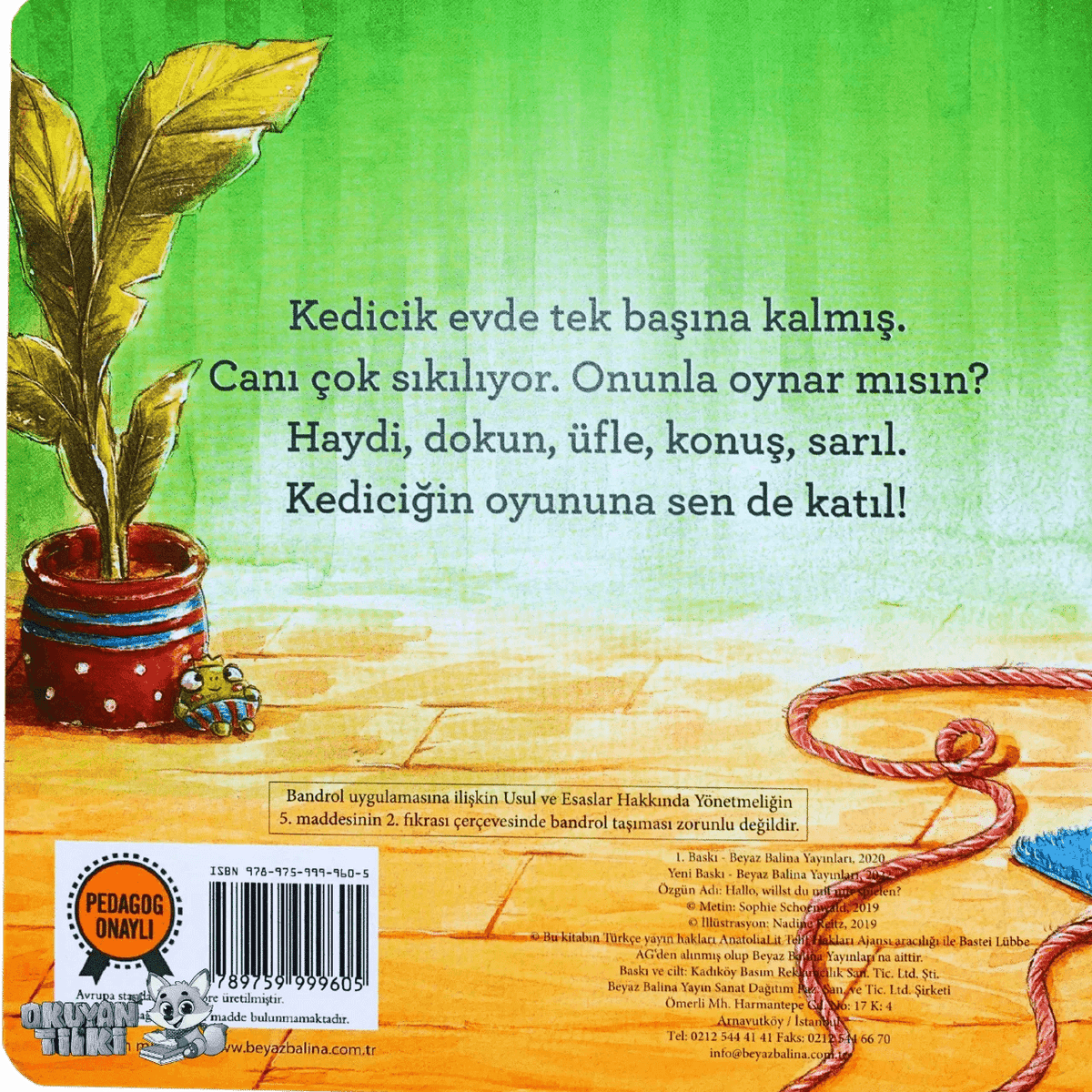 Benimle Oynar mısın? (1+ Yaş) - Okuyan Tilki