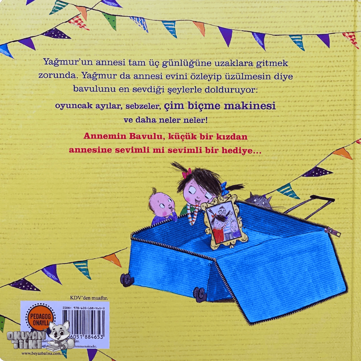 Annemin Bavulu - Organik Kitap (4+ Yaş) - Okuyan Tilki